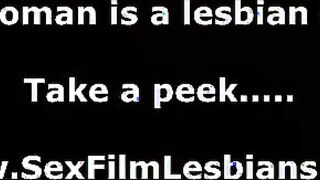 Lesbian films girlfriend licking her hairy pussy