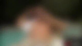 Hot babe Mia Gold gives her bff stepdad a good stroke of blowjob