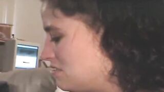 Raven Haired Brunette Crack Whore Sucking Dick Point Of View