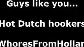 Red light hooker in interracial threesome