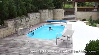 Big tits girlfriend took cock in her ass