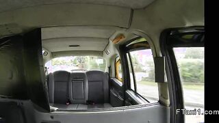 Babe second time fucking in fake taxi