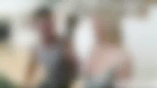 Chloes Stepmoms first time threesome sex in her bedroom in doggystyle