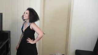 Slutty And Hot Black Ex Girlfriend Sucking Dick From Her Knees