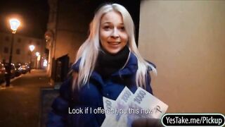 Hot masseuse Karol Lilien fucked by pervert dude for cash