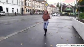 Hot Chick gets fucked and sprayed with messy cum in exchange of cash