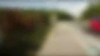 Hot Veronica banged hard filmed by dude and sucked dick deep in her throat