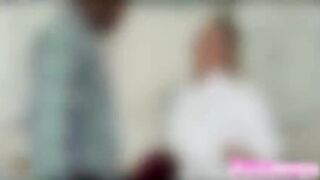 Expert masseuse Abbeys treatment with a dirty seduction