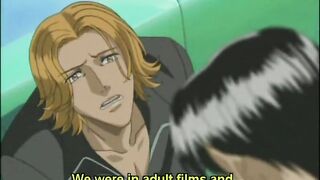 Handsome anime gay man deep fucked and cummed
