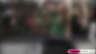 Cute little blonde sells her ex bf stuff and sucked dick in the shop