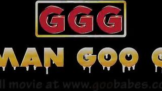 Taking turns on this gorgeous blonde bukkake whore 