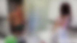 Super hot Karlees shower threesome with Stepmom Monique