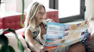 Exquisite brunette teen 19yo enjoy friends sex very hard 