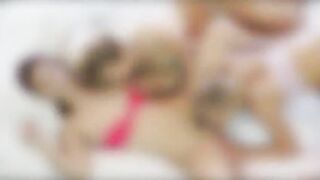 Hot horny lesbians Natalia Staci and  Karlie threesome with toys