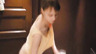 princess pussy masturbation with bidet