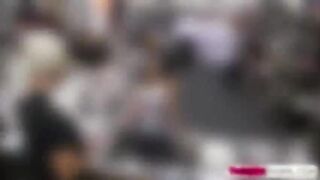 Huge tits thief fucked by a monster cock in the shop