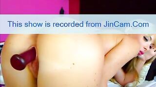 Blonde young lady pink pussy live webcam