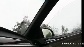 Busty amateur fucked from behind