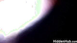 Looking Up A Polka Dot Skirt