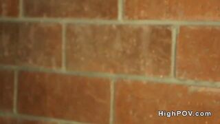 Nice booty amateur banging pov