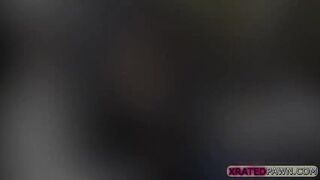 Latina Stewardess gets Fucked the hardest way inside a pawnshop