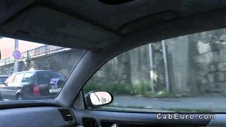 Czech amateur banging outdoor