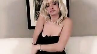 Young Blonde Girl With Saggy Tits