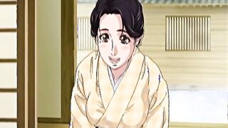 Busty hentai Japanese group fucking and cumming