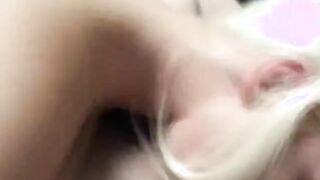 College Girls And Boys Doing Dares During Dorm Room Party