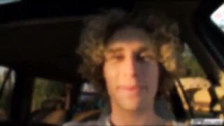 Daisy strips and offers her hungry pussy as a car accident settlement