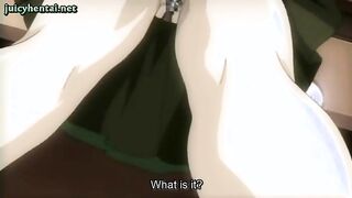 Shy hentai slut gets fingered