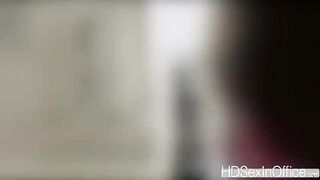 Sexy horny Alexa gets banged at the table by dudes huge prick