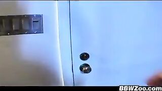 Busty BBW Gives A Lip Massage