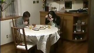 Japanese Housewife Wants Step Son