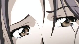 Horny anime milf takes teen cock