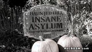 Blonde slave in bdsm pussy toyed