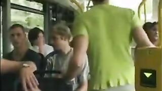 Blowjob And Fucking On The Bus