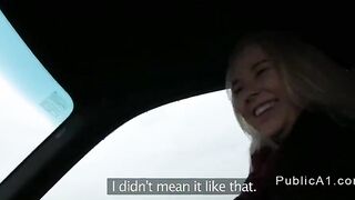 Big ass amateur bangs in public