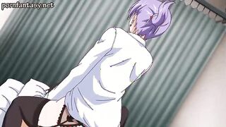 Sublime anime sucking a big penis