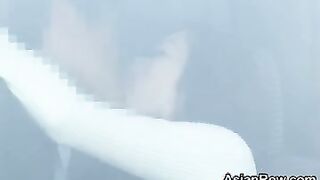 Busty Asian Fucked In The Car