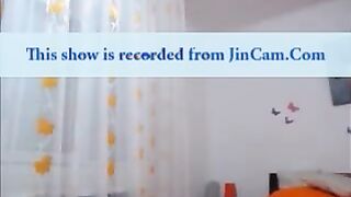 Toy fucking from Skinny brunette bigboob 