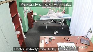 Doctor fucks nurse then patient
