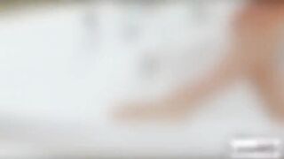 Hot sexy blonde gets tight pussy fucked with massive huge cock