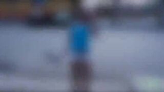 Beautiful sexy car wash girl Tracy spotted by a total stranger and gets banged in public