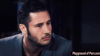 Stunning babe Abigail Mac pussy rammed