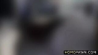 Angry old man fucked a dude in the shop and enjoy anal gay sex