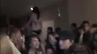 Young Lesbians Have Fun At A Party