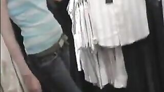 Blowjob In A Dressing Room