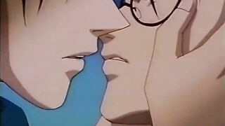 Hentai homosexual twink gets naked and fucked