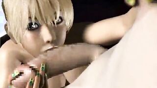 Hot animated slut getting jizzload